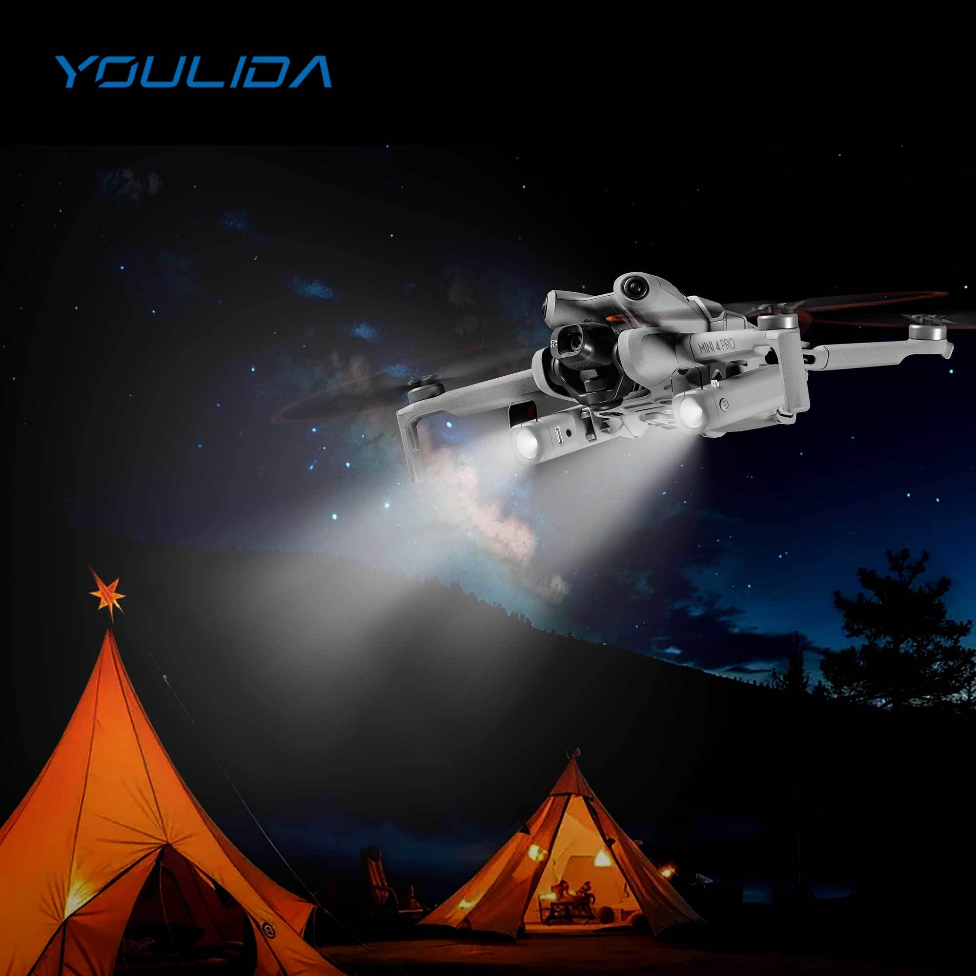 Для DJI Mini 4 Pro светодиодны – обзор и цена Drone Beacon Light