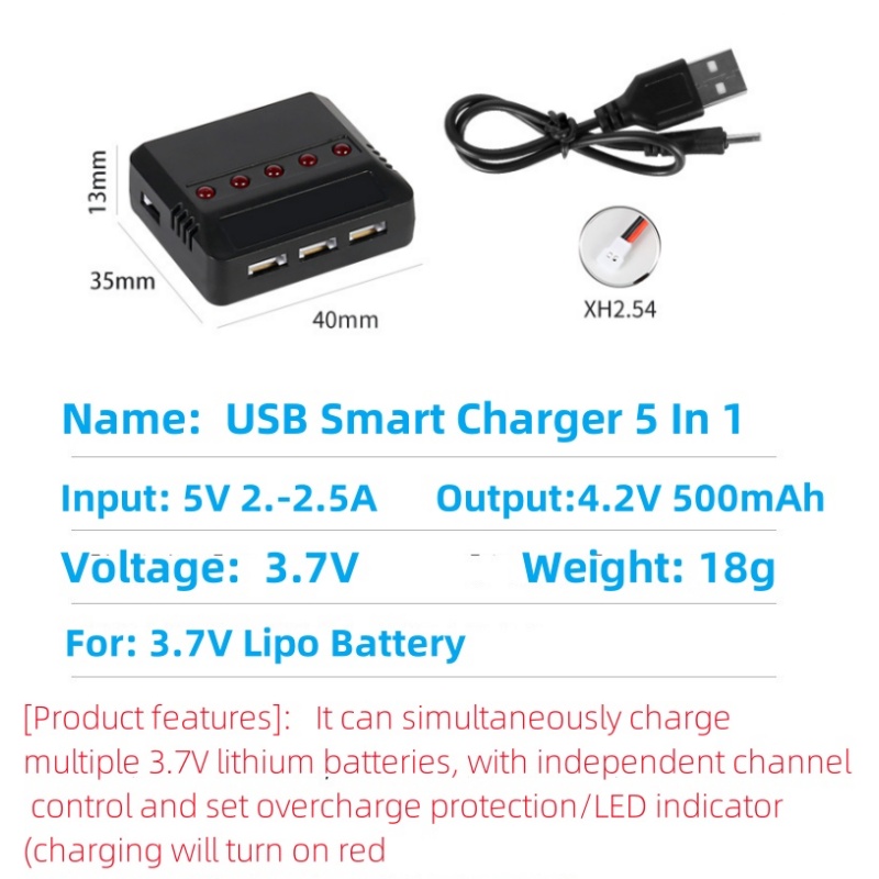 Syma X5HW X5HC X5C X5SW 3,7 В  – обзор и цена Drone Battery Charger