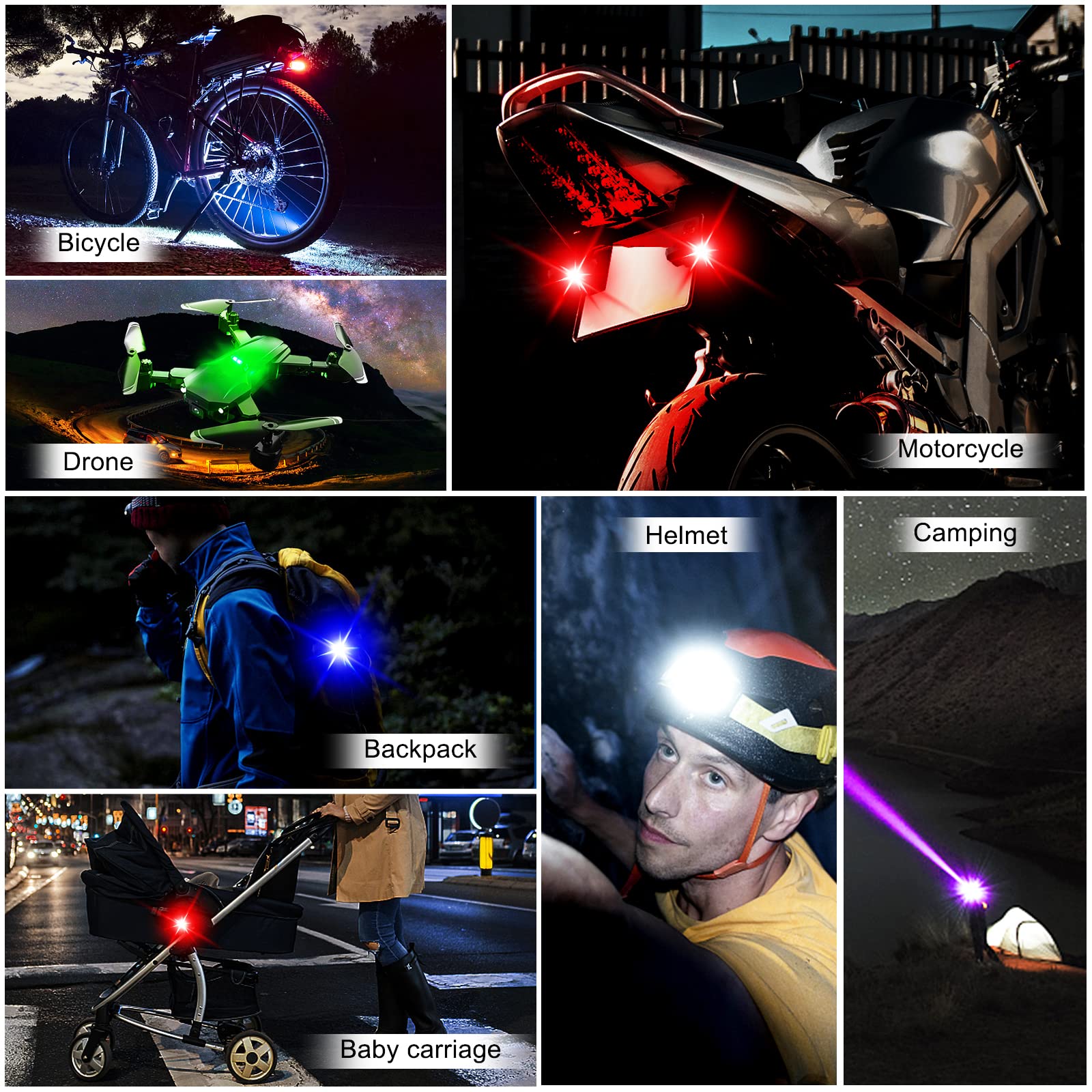 Мотоциклетные фонари, стробоск – обзор и цена Drone Strobe Light