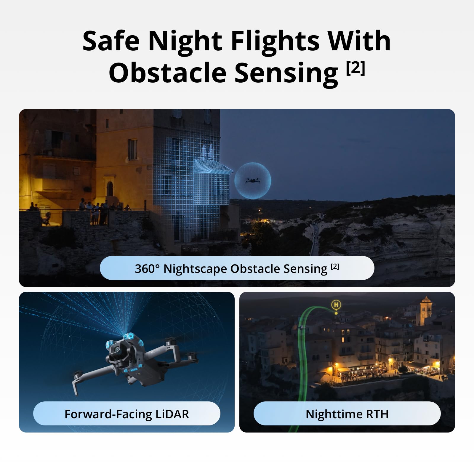 DJI Mini 5 Pro Fly More Combo  – обзор и цена Drone Strobe Light