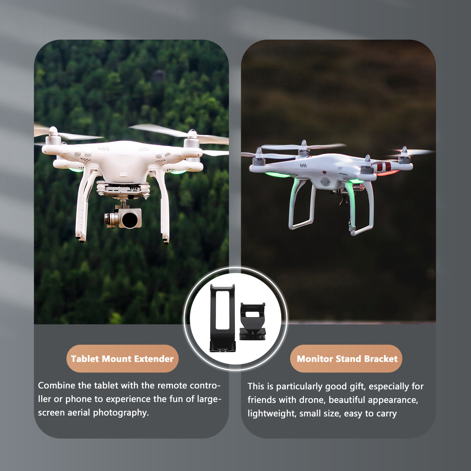 1 комплект креплений для пульт – обзор и цена Drone Tablet Mount