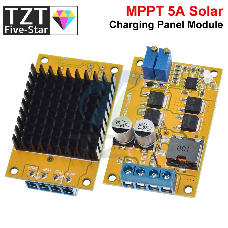 TZT 5A MPPT Контроллер регулят – обзор и цена Drone Solar Charger